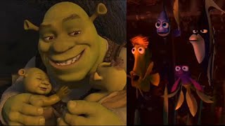 Nemo bubbles scene and Shrek bubbles scene [upl. by Hedi]