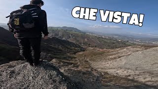 ESPLORIAMO I CALANCHI ED ESPLODIAMO SUL FANGO  mtb vlog [upl. by Ruiz]