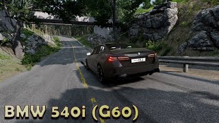 BMW 540i G60BeamNG Drive1839 [upl. by Ahsatin]