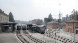 Calalzo Pieve di Cadore Cortina  Ferrovia per il Cadore  Dolomiti [upl. by Hart]