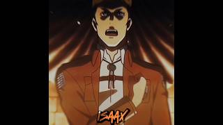 Erwin Speech AOT Edit isaaxmedia anime attackontitan [upl. by Ahsiemal]