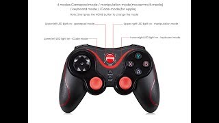 S3 Bluetooth gamepad подключение и проверка [upl. by Nepean922]