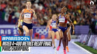 Mixed 4×400 metres relay Final  Paris Champions [upl. by Yand]