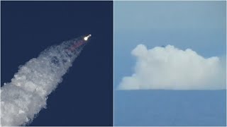 SpaceX Starship makes spectacular Indian Ocean splashdown [upl. by Hephzibah]