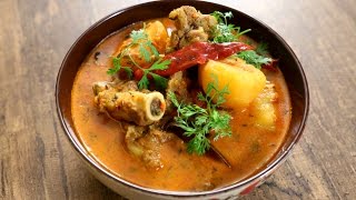 Railway Mutton Curry Recipe  Mutton Curry Recipe  The Bombay Chef  Varun Inamdar [upl. by Lorianne]