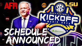 Brian Kelly LSU To Lead Off SEC Media Days  Three Interesting Takeaways [upl. by Cyrie]