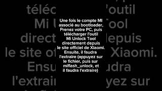 Déverrouillage du bootloader sur Xiaomi [upl. by Gayel]