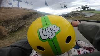 Queenstown Skyline Luge Tandem Ride Fun for Two [upl. by Nyrac679]