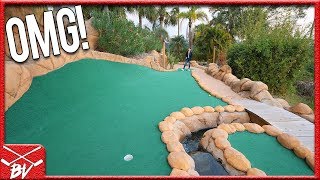 I CAN NOT BELIEVE THIS HAPPENED DURING OUR MINI GOLF GAME  Brooks Holt [upl. by Laniger]