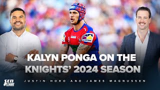 Kalyn Ponga discusses the Knights strong end to the season  SEN 1170 Mowers Club [upl. by Still46]