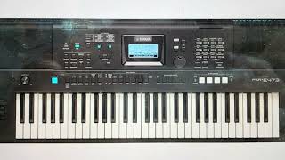 Hard Reset Yamaha PSRE473 Keyboard [upl. by Acinomaj891]