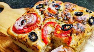 Bread recipefocaccia Bread varieties of Breadyum light Eggless Bread [upl. by Frants]