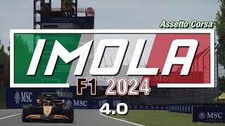 Imola F1 2024  Extension 40  Assetto Corsa [upl. by Kamal]