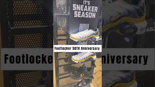 Footlocker 50th Anniversary airmaxplus nicekicks newbalance nike sneakerhead [upl. by Elrak]