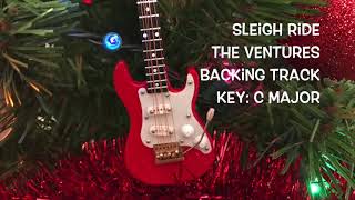 Sleigh Ride backing track The Ventures [upl. by Rehpotsirk]