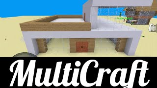 How to make a house in MultiCraft [upl. by Lladnek]