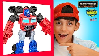 Jason Plays with Transformers Rise of the Beast Toys Adventure [upl. by Lletnuahs]