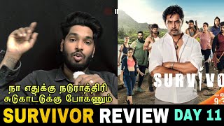 SURVIVOR TAMIL  Season 1 Episode 11 review  ZEE TAMIL  22nd September 2021 [upl. by Aihsilat]