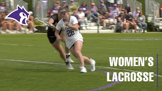 Womens Lacrosse Highlights vs DePauw University 42724 [upl. by Amis]