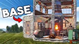 I Built a Cozy Furnace Base  Rust [upl. by Scarito]