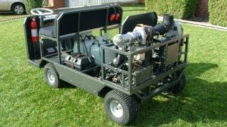 GRV1 DIY Gas Turbine Vehicle [upl. by Radloff]