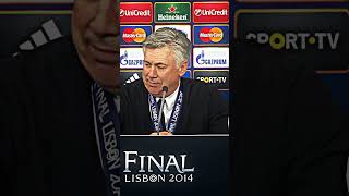 Carlo Ancelotti press conference after 10 years [upl. by Shaddock]