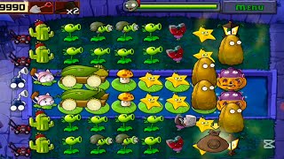 SURVIVAL  Plants Vs Zombies  Fog 5 flags completed [upl. by Novah]