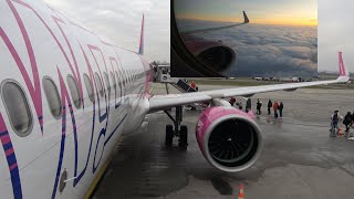 Tripreport  Wizzair Airbus A321neo  Budapest  Eindhoven [upl. by Ahseinaj]