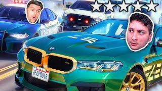 ვიპარავ BMW ებს  გაექეცი პოლიციას GTA 5 ში [upl. by Ragan65]