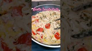 😋Ricotta Tomato Pasta shortvideo cooking recipe youtubeshorts youtube ricotta dinner lover [upl. by Onitnelav]