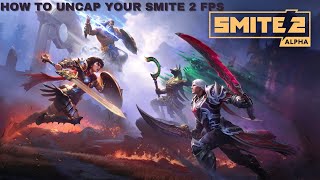 HOW TO UNCAP YOUR SMITE 2 FPS [upl. by Aidnahs]