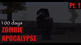 100 Hari di Minecraft Hardcore Zombie Apocalypse [upl. by Aniri217]