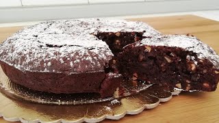 TORTA AL CIOCCOLATO E NOCCIOLE Si Scioglie in Bocca  Le ricette di zia Franca [upl. by Ahsilef]