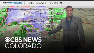 Strong snow storm set to pound Colorado before we make it to Thanksgiving [upl. by Mufinella]