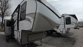 2022 Cougar Half ton 29RLI Fifth Wheel Walk Through Stock 10301 [upl. by Enellek]