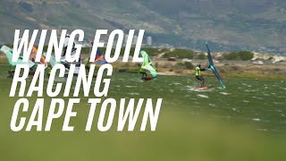 Wing Foil Racing Cape Town 2023 [upl. by Gnay]