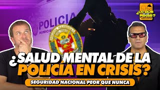 ¿SALUD MENTAL DE LA POLICÍA EN CRISIS  ¿LO DIJE O LO PENSÉ [upl. by Enala]