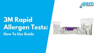 3M Rapid Allergen Tests User Guide  Gem Scientific [upl. by Rednal967]