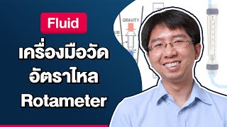 เครื่องมือวัดอัตราไหล Rotameter  Fluid [upl. by Eciened96]