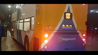 Here is the new livery stagecoach bus 18503 on the number 13 in Basingstoke Saturday 4 November 2023 [upl. by Asen954]