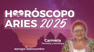 ♈ Horóscopo Aries 2025  ¡Energía en potencia ⚡ [upl. by Yesllek]