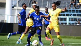 Highlights  Tanzania 03 Afrika Kusini  Kufuzu Olimpiki Wanawake  23022024 [upl. by Jobye]