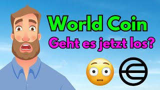 WORLD COIN  kaufen oder verkaufen🤔📈 [upl. by Yve90]