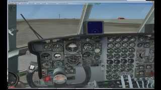 FSX  Captainsim C130 Start demonstration [upl. by Robert606]