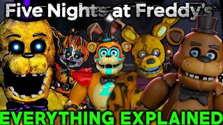 FNAF The SUPREME Guide EVERYTHING EXPLAINED  Full Timeline Lore AIs History and MORE  2024 [upl. by Aeirdna673]