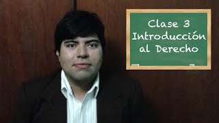 Introducción al Derecho clase 3 [upl. by Nylrehc]