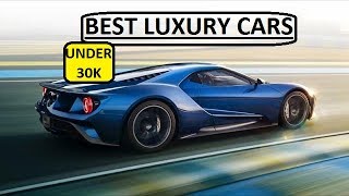 top 5 luxury cars under 30k [upl. by Ammann536]