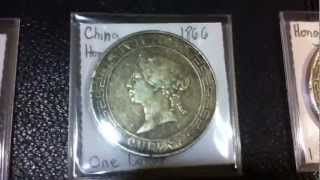 My Rare 19th Century Silver Hong Kong Coin Collection [upl. by Riehl]