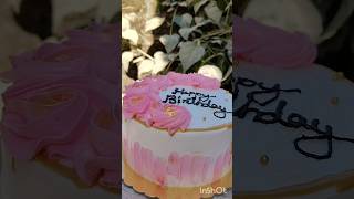 aaj aaya ek simple sa cake ka design 😚shorts viralvideo soumyacakes chefmamtaskitchen [upl. by Wiese]