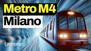 Gli aspetti tecnici della costruzione della nuova metropolitana M4 la linea blu di Milano [upl. by Danae]